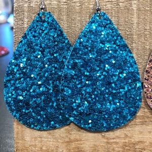 Light Blue Handmade Earrings